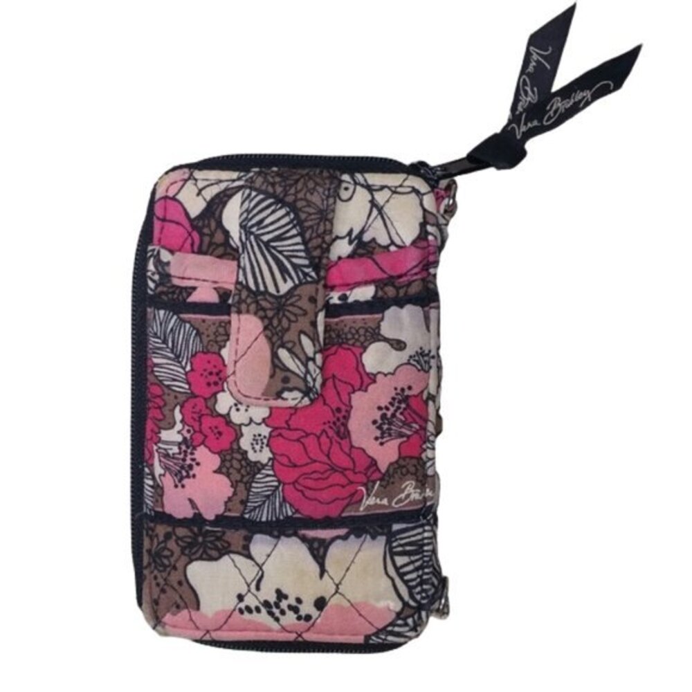 Vera Bradley Wallet / Wristlet - Mocha Rouge